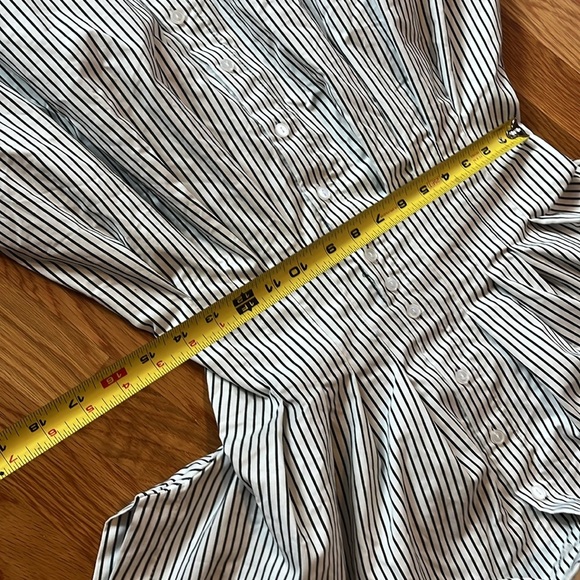 Anthropologie x Exquise The Tobie Button-Front Pleated MIDI Shirt Dress Sz S NWT - Picture 8 of 13